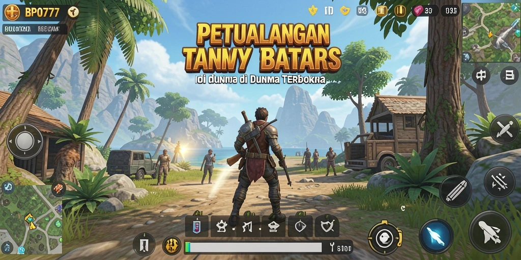 Screenshot menunjukkan gameplay menakjubkan BPO777 dalam dunia Open World.